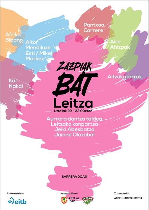 Zazpiak Bat ikuskizuna