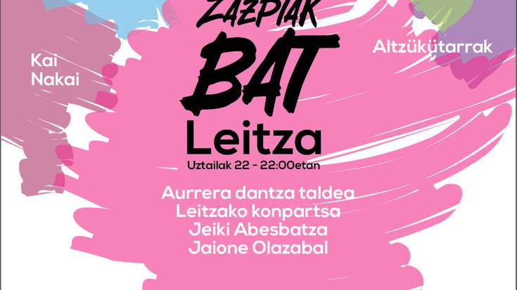 Zazpiak Bat ikuskizuna