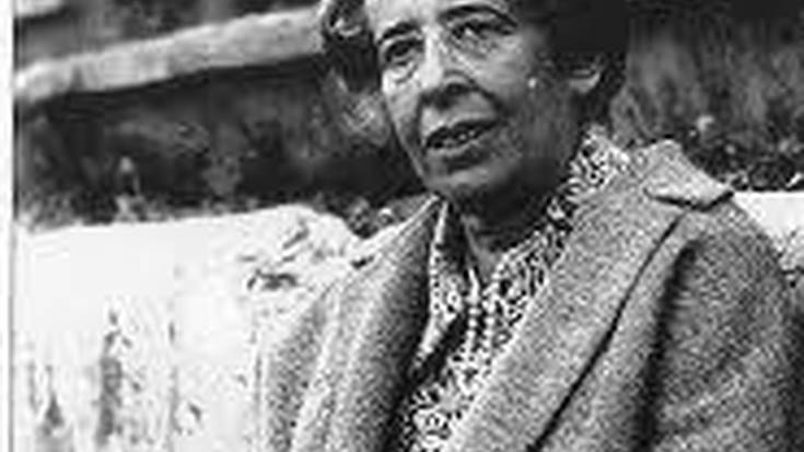 “Ez dago pentsamendu arriskutsurik; pentsamendua bera da arriskutsu.” Hannah Arendt  (Alemania 1906- EEUU 1975)