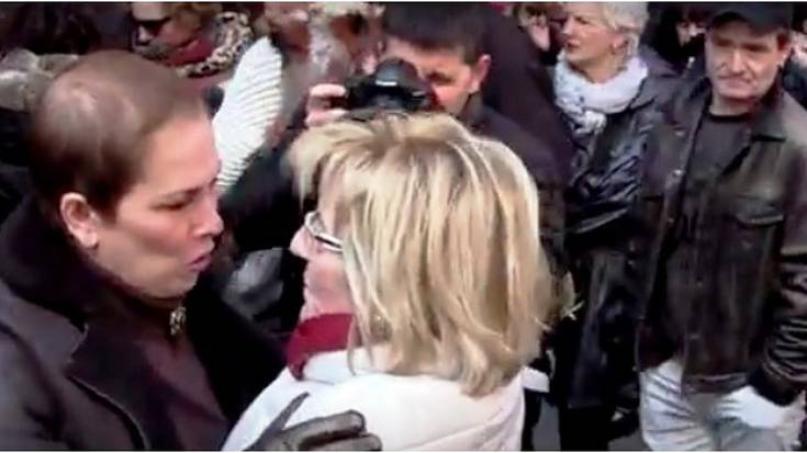 Nafarroako lehendakaria eta Iruñeko alkatea lehen aldiz Angel Berruetaren omenaldian