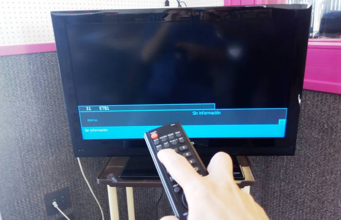 Eten egin da ETBren seinalea Nafarroan