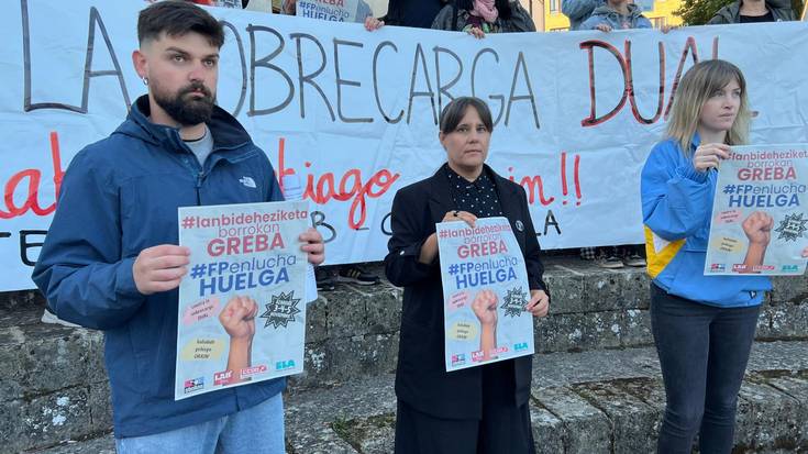 Lanbide Heziketako irakasleak grebara deitu ditu gehiengo sindikalak