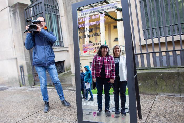 ‘Zer egiten duzu zuk berdintasunaren alde?’, Nafarroako Gobernuaren leloa martxoaren 8rako