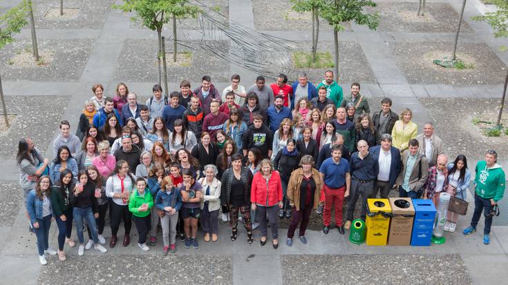 Zaborraren inguruan egindako proiektuengatik saria jaso dute Nafarroako bederatzi ikastetxek