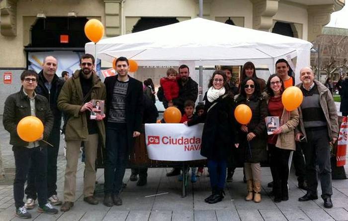 Nafarroako Ciudadanos koalizioaren zuzendaritzak dimisioa eman du 