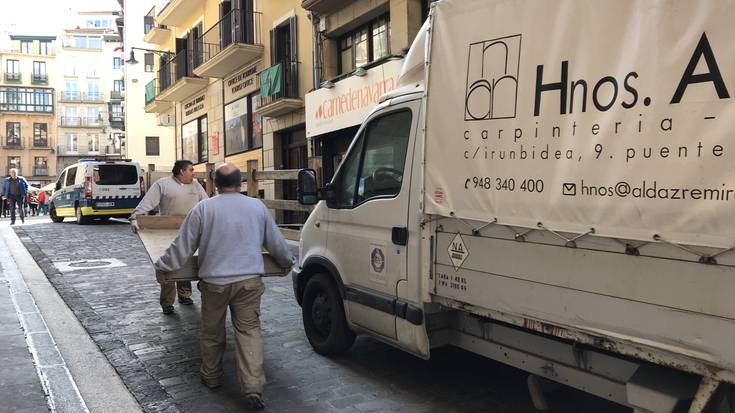 San Ferminetako entzierroak martxoan