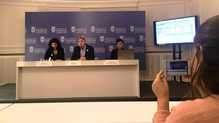 Iruñeko Udaleko aurrekontu proposamenean gastu soziala eta mugikortasuna dira gakoak