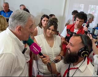 Joseba Asiron: "Iaz elkartasunaren txupinazoa izan zen, eta aurten ikusezinak diren langileena"