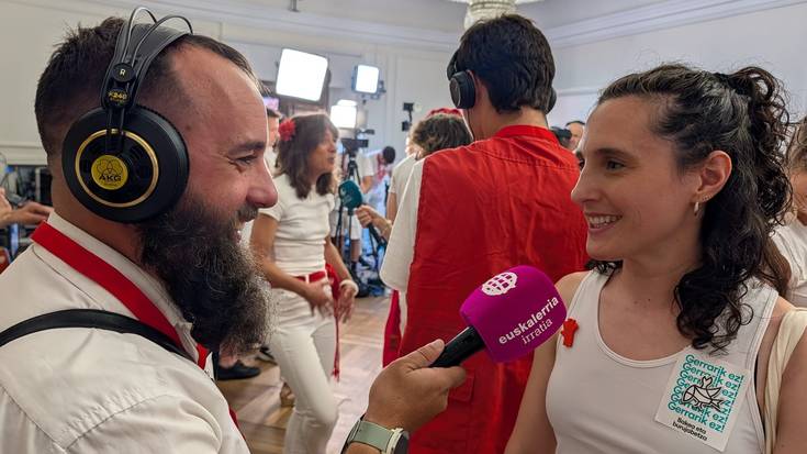 Itsaso Sexmilo: "Langileon artean bozketa egin dugu txupinazoa nork bota erabakitzeko"