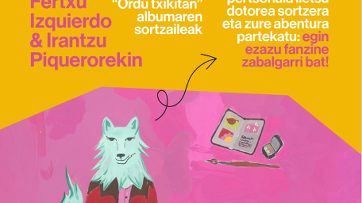 Ilustrazio tailerra: Fanzine iletsuak