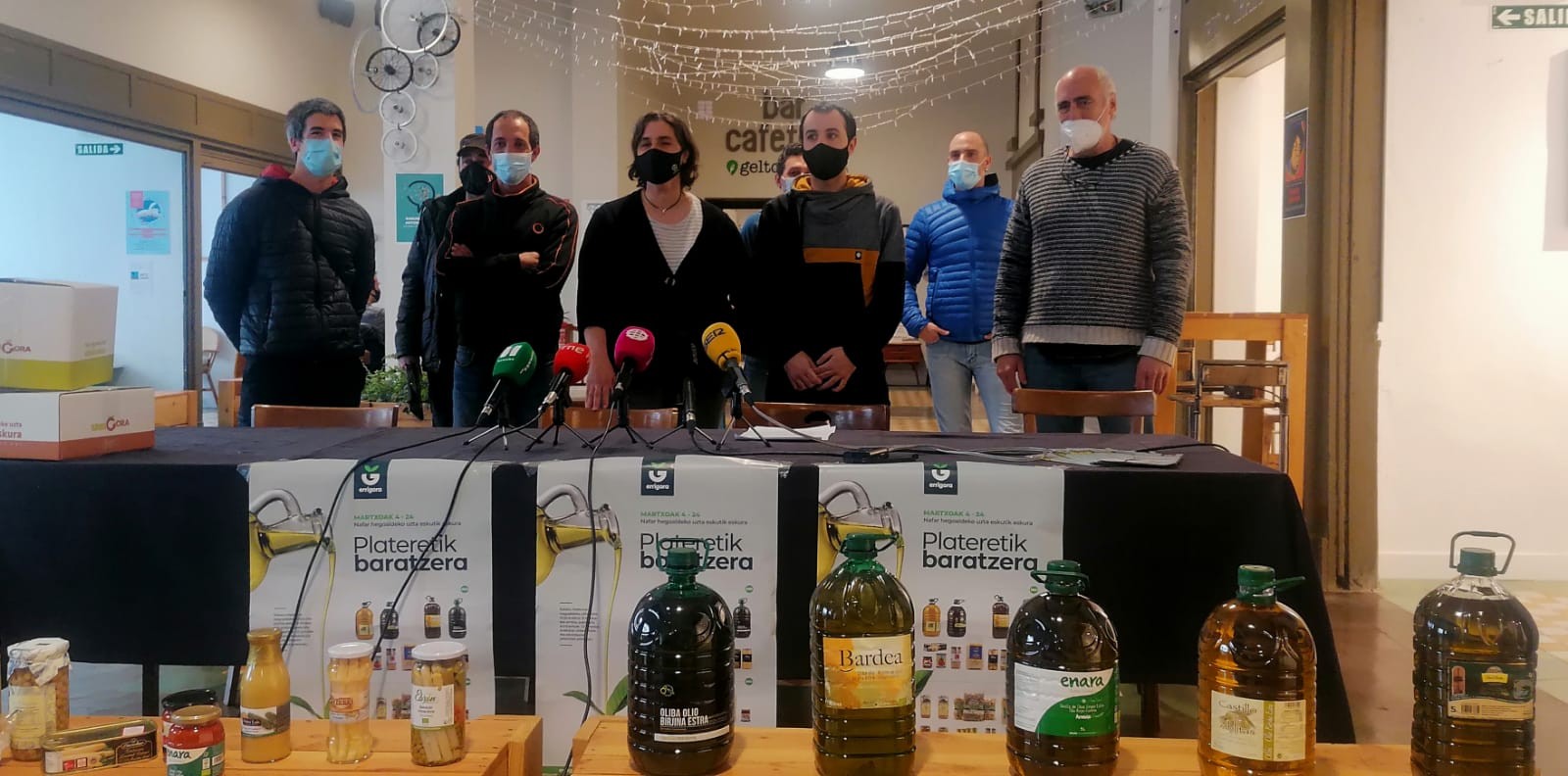'Plateretik baratzera' kanpaina Errigoraren "aurreikuspenak gainditzen" ari da