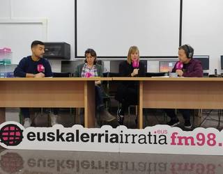 Antsoaingo Ezkaba Eskolatik egin dugu Metropoli Forala irratsaioa