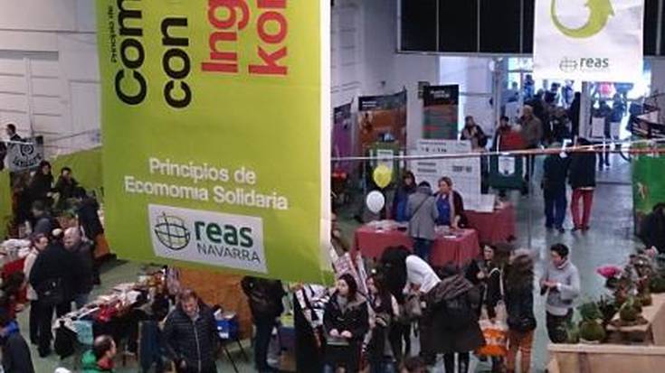 Ekonomia sozial eta solidarioa itzuli da Autobus Geltoki Zaharrera