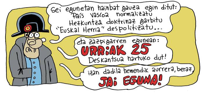 Gernikako Estatutua da bedeinkatua