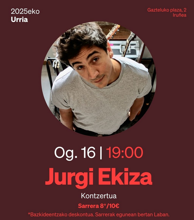 Jurgi Ekiza kontzertuan
