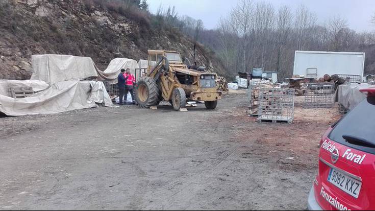 Langile bat hil da lan istripu batean Sunbillan