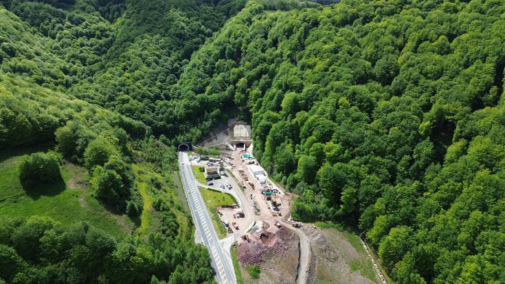 Belateko tunela itxita izango da gaur eguerdira arte