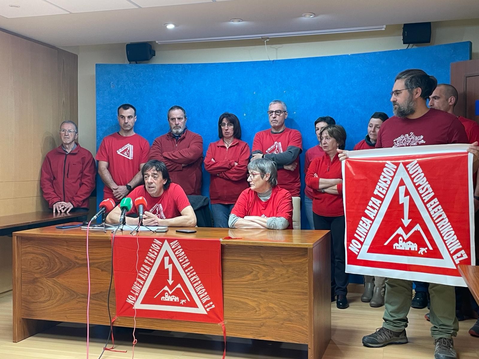 Nafarroa zeharkatuko duen goi tentsioko linearen proiektuari emandako baimena errekurritu du Foru Gobernuak