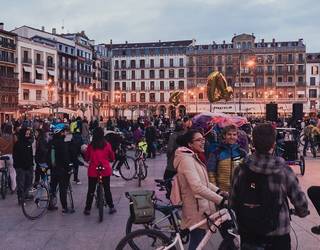 Masa Kritikoa, zazpi urte hirian bizikleta aldarrikatzen