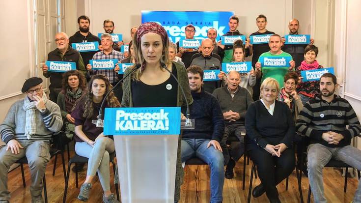 Euskal presoen sakabanaketarekin amaitu dadin eskatzeko, kalera ateratzeko deia