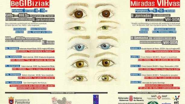 HIESA ikusgai egiteko jardunaldiak eta aste monografikoa aurkeztu ditu Iruñeko Udalak