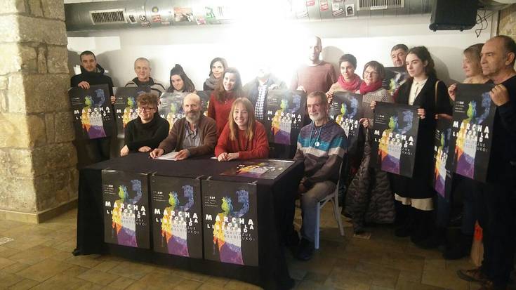 'Askatasunaren aldeko martxa' eginen dute faximoa izaten ari den gorakadaren aurrean