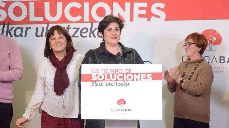 Maria Solana: “Argi ikusi dugu Nafarroan politika egiteko jasotzen dugula babesa, ez ordea Madrilera joateko”