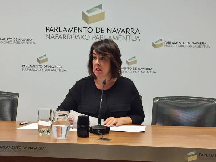 Elkarrizketa ahalmena mantentzea eskatu du Ainhoa Aznarez Nafarroako Parlamentuko presidenteak