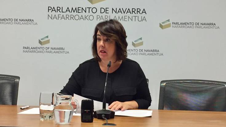 Elkarrizketa ahalmena mantentzea eskatu du Ainhoa Aznarez Nafarroako Parlamentuko presidenteak
