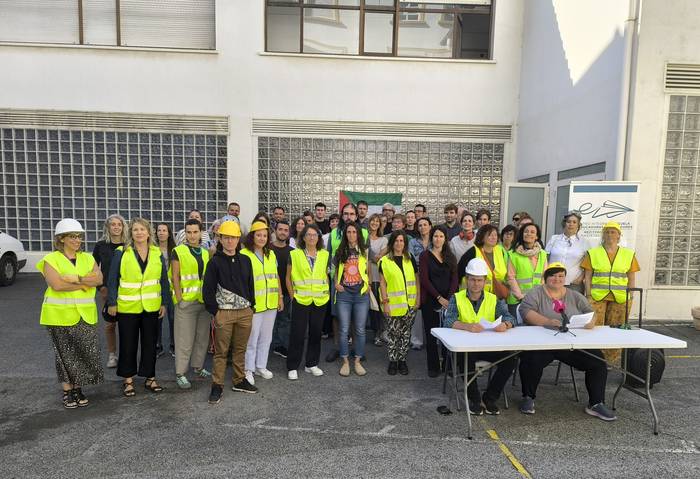 "Espazio egokirik" gabe abiatu dute ikasturtea Hezitzaileen Eskolan