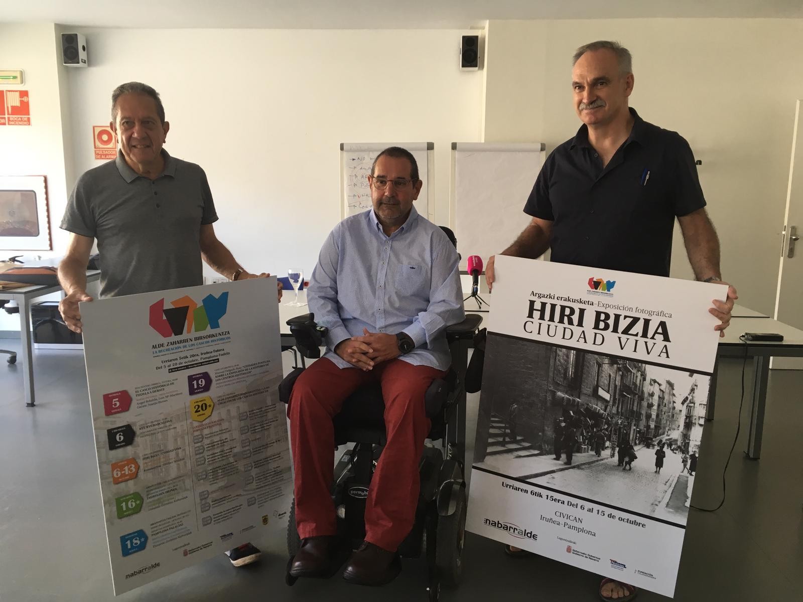 Alde Zaharren biziraupenez ariko dira jardunaldietan