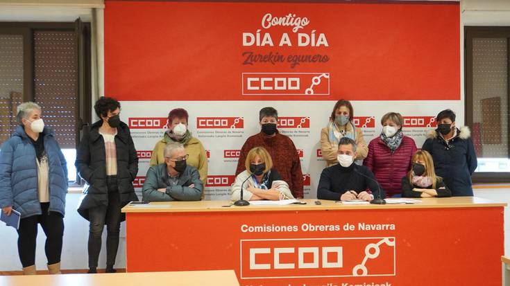 Joseba Ezeolaza (CCOO): "Menpekotasun eta adinekoen egoitzen kudeaketa funts putreen esku uzten ari da Nafarroan"