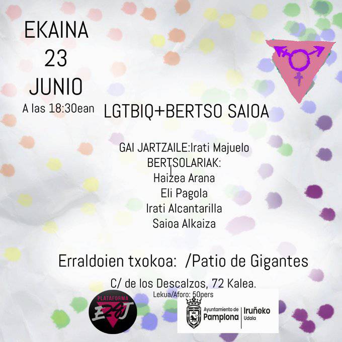 BERTSO SAIOA: LGTBIQ+