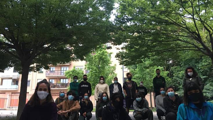 Iruñeko prebentzio talde komunitarioen alde egin du Ahal Duguk