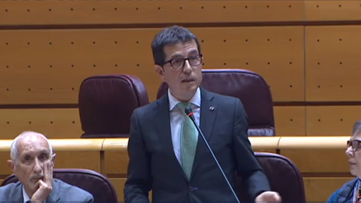 EAEri eskumen gehiago ez transferitzearen alde bozkatu du UPNk Espainiako Senatuan