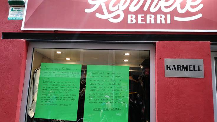 Karmele Yera hil da, Nabarreriako arropa denda mitikoko jabea