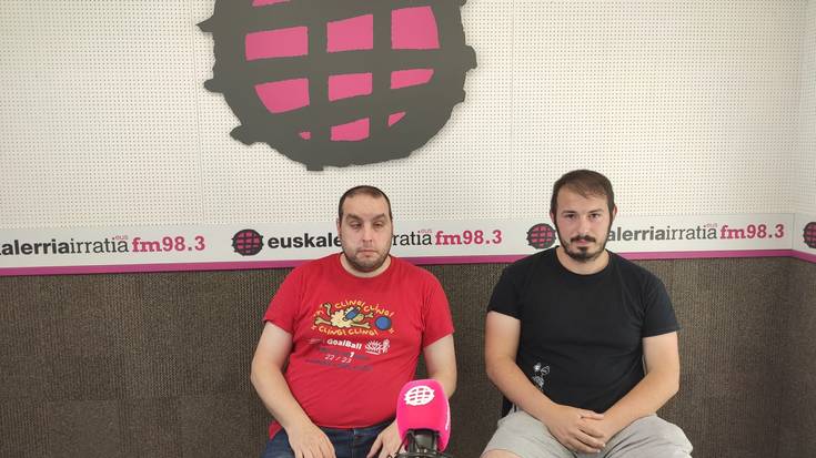 Jon Moran eta Aritz Huarte: "Gure txikitasunean, geroz eta proiektu sendoagoa dugu"