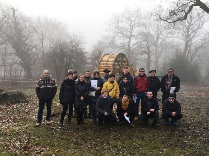 Kultura Batzordeak Enneco, Haritzaren Memoria proiektua ezagutu du gaur Etxarri Aranatzen