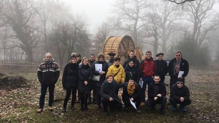 Kultura Batzordeak Enneco, Haritzaren Memoria proiektua ezagutu du gaur Etxarri Aranatzen