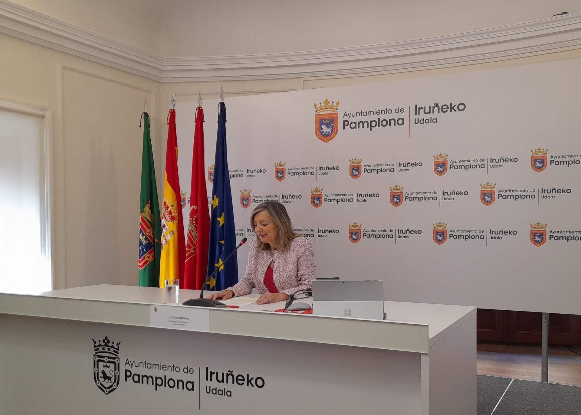 EH Bilduk Iruñeko aurrekontuei buruzko elkarrizketetatik "kanpo" utzi izana salatu du