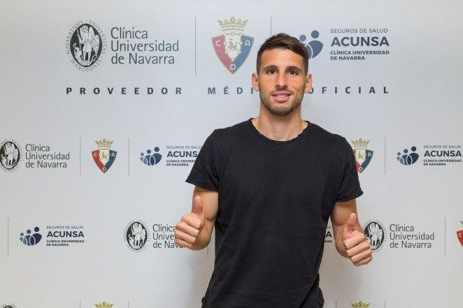 Calleri Osasunako jokalaria da dagoeneko