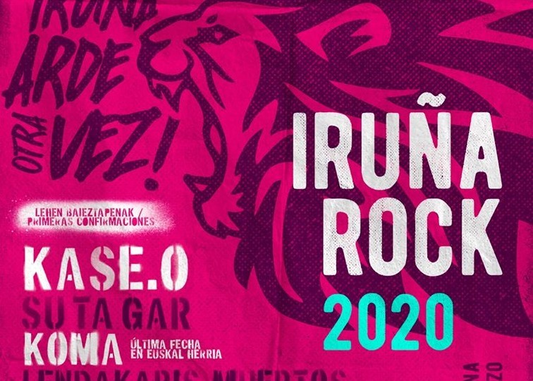 Su Ta Gar, Koma, Los Chikos del Maiz eta Lendakaris Muertos taldeek joko dute 2020ko Iruña Rocken