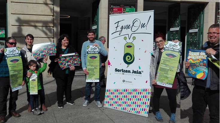 Sortzen jai bikoitza: maiatzaren 13an Gayarre Antzokian eta 20an Antoinutti Parkean