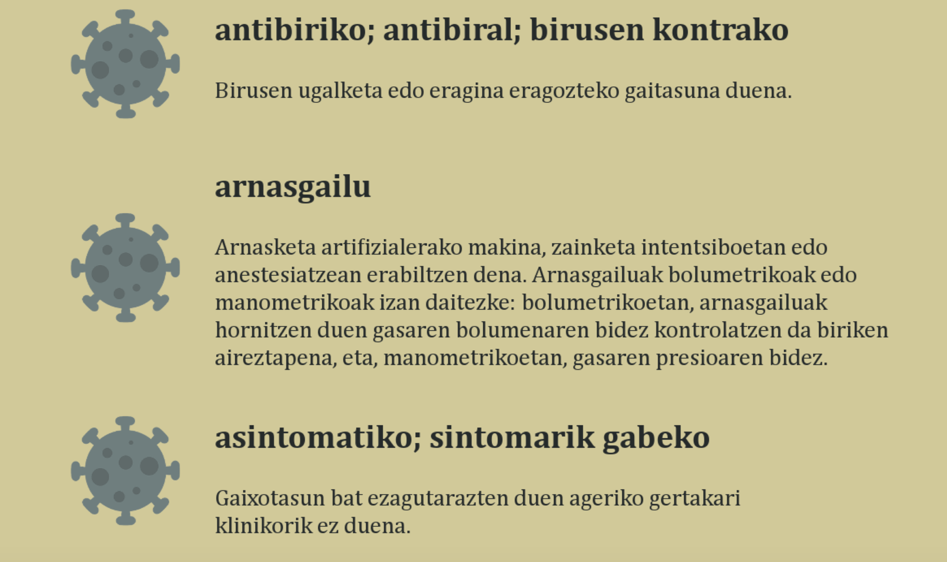 Euskaltzaindiak koronabirusaren oinarrizko lexikoa plazaratu du