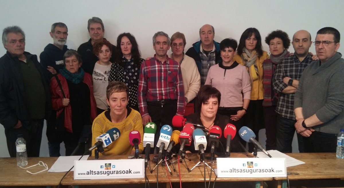 Altsasuko auzia Iruñean epaitzeko eskatu dute espetxeratutakoen gurasoek