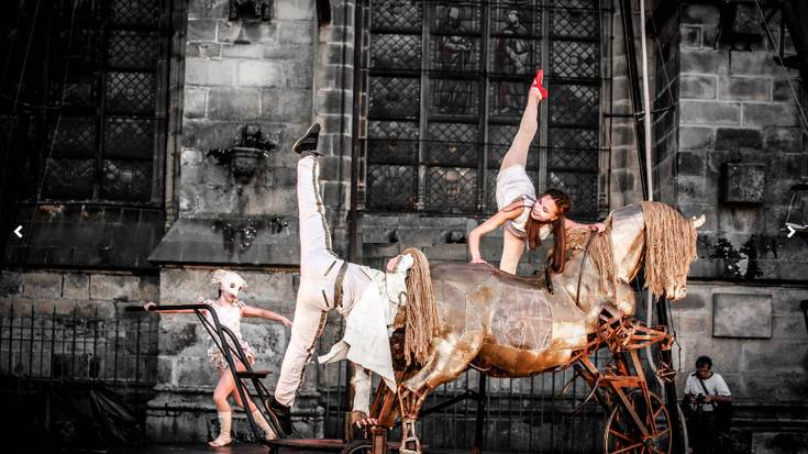 Harresietako Jaialdia gaur amaituko da, Bivouac konpainiaren zirku ikuskizunarekin