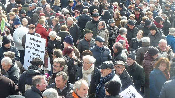 Pentsionista behartsuen egoeraz ohartarazi du CCOO sindikatuak