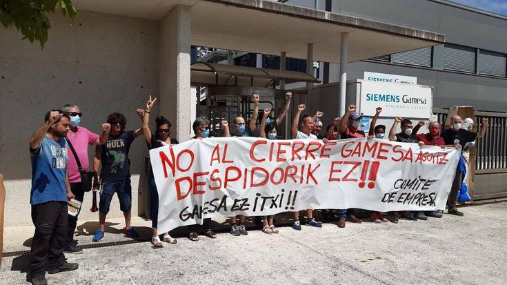 Gamesako enpresa batzordeak lanuzteak eta manifestazioak iragarri ditu lantegia ixtearen aurka