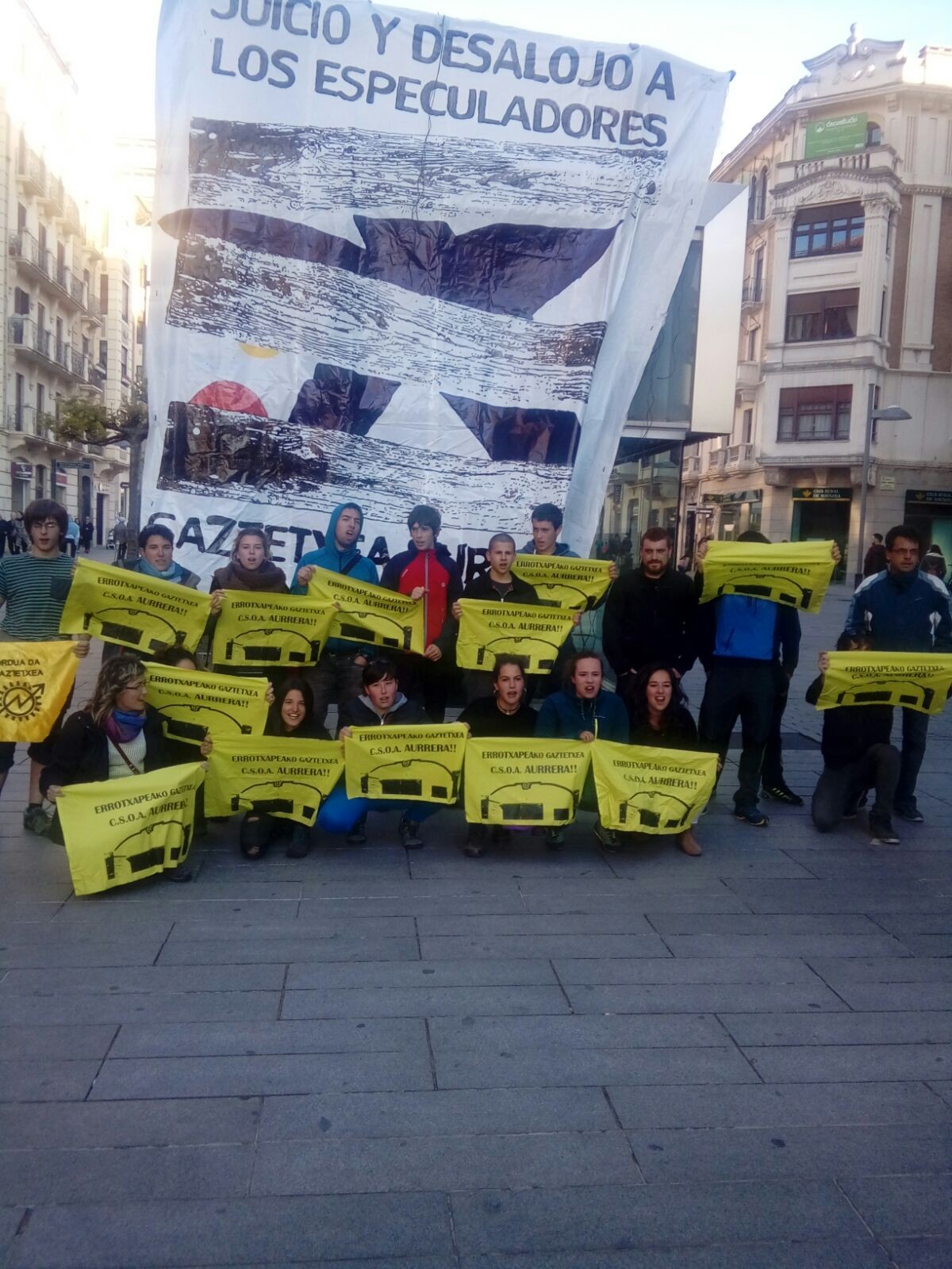 Arrotxapeko gaztetxearen aldeko manifestazioa eginen dute larunbatean