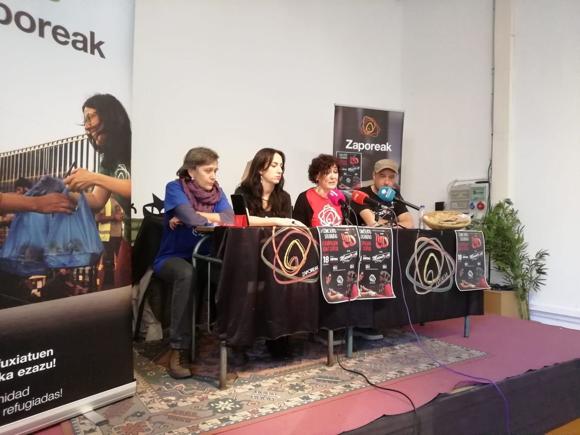 Zaporeak-en aldeko elkartasun jaialdia eginen dute hilaren 18an, Zentralen